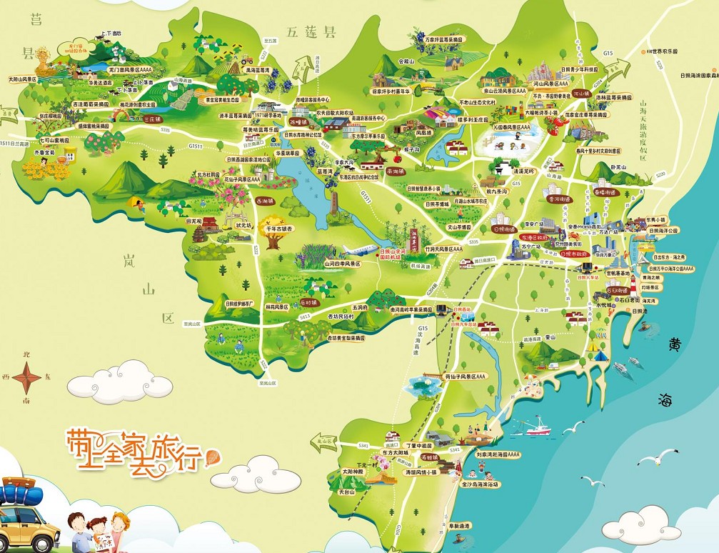 曲江景区使用手绘地图给景区能带来什么好处？